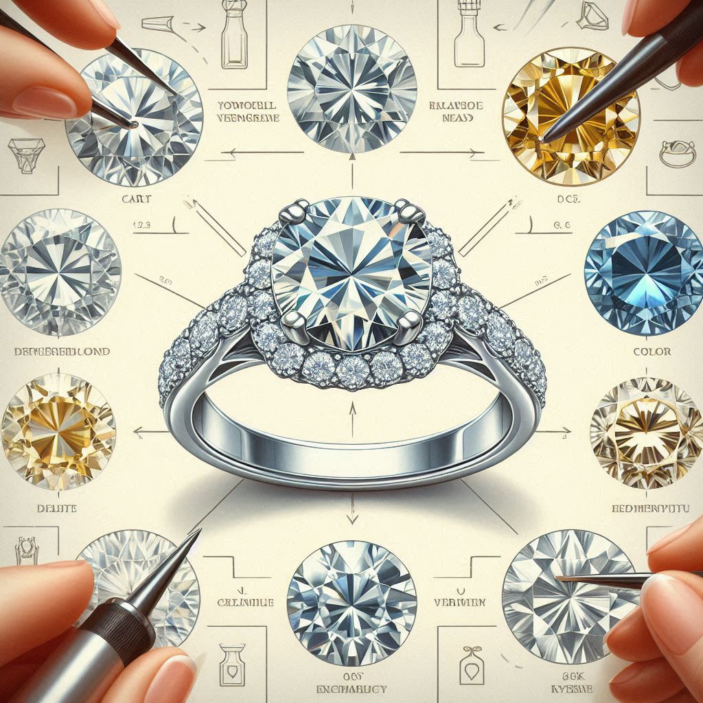 Как выбрать идеальное кольцо с бриллиантом фото